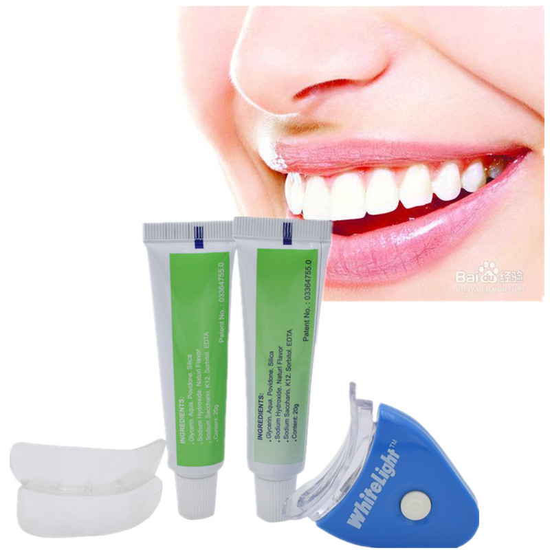 Buy Hot Sale White Led Light Teeth Whitening Tooth Gel Whitener Health Oral Care Toothpaste Kit 