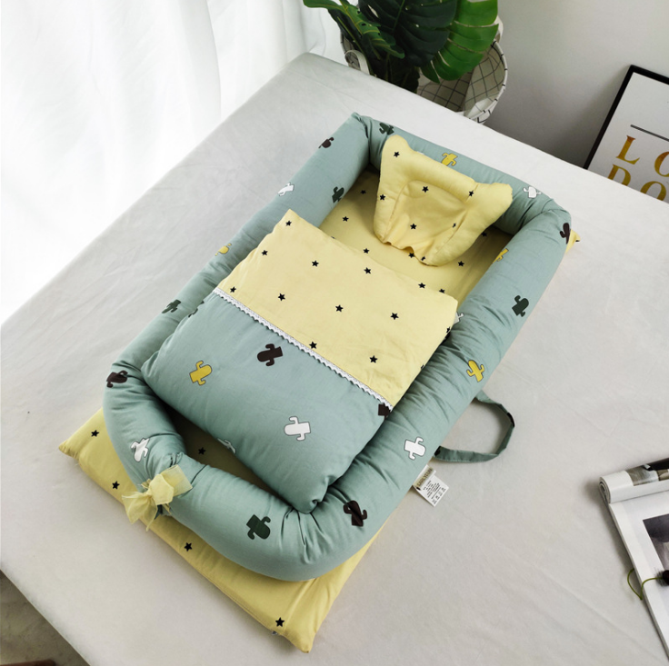 Buy Baby Crib Baby Lounger Portable Infant Cradles Lounger Newborn Sleeper Super Soft