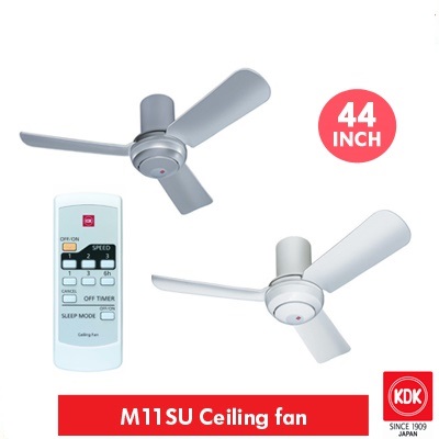 Buy Kdk M11su 110cm 3 Blade Ceiling Fan With Remote Control 1