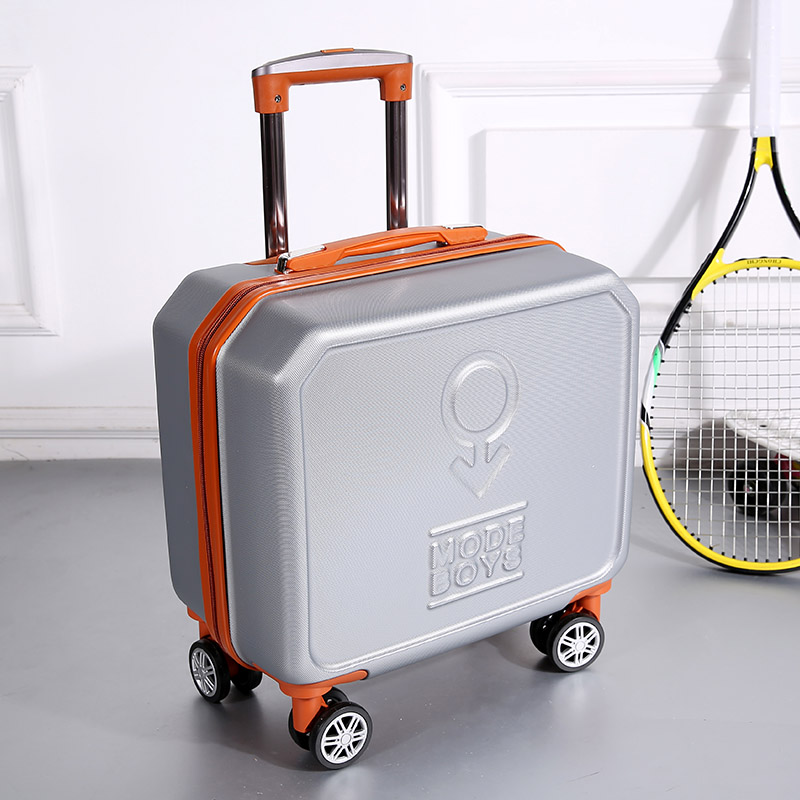 tiny suitcase on wheels