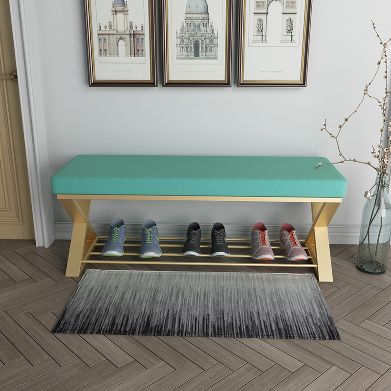 Buy Nordic Entrance To Change Shoes Stool Simple Modern Shoe Shop