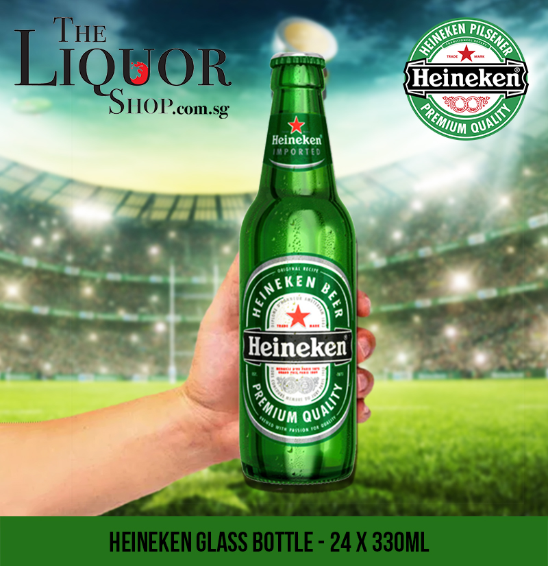 Buy Sg 330ml X 24 Heineken Bottle Expiryaugust 20 On Ezbuy Sg 7392