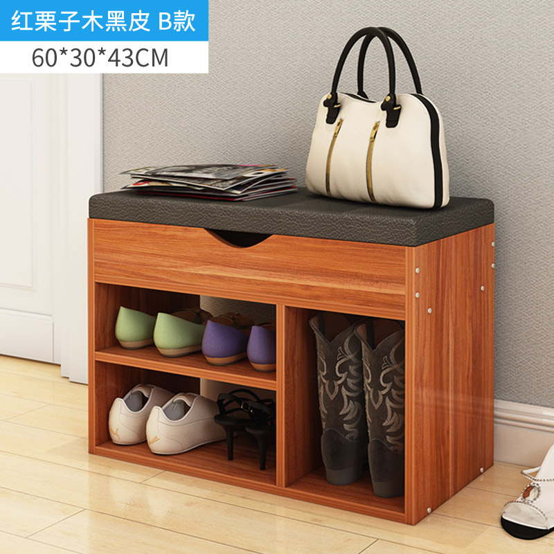 Buy Into the door to change shoes stool-style shoe cabinet home Nordic ...