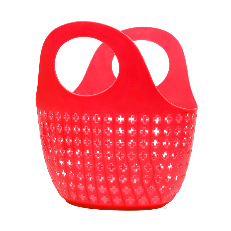 Buy Baby cute bath bath blue bathroom storage basket portable bath