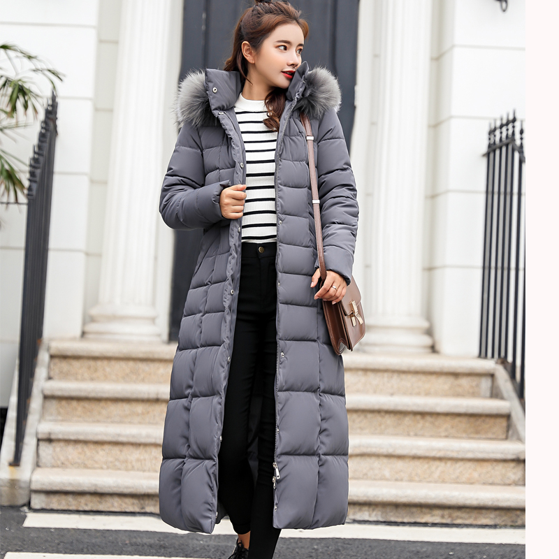Buy 2019 new autumn and winter down jacket women's korean style ...