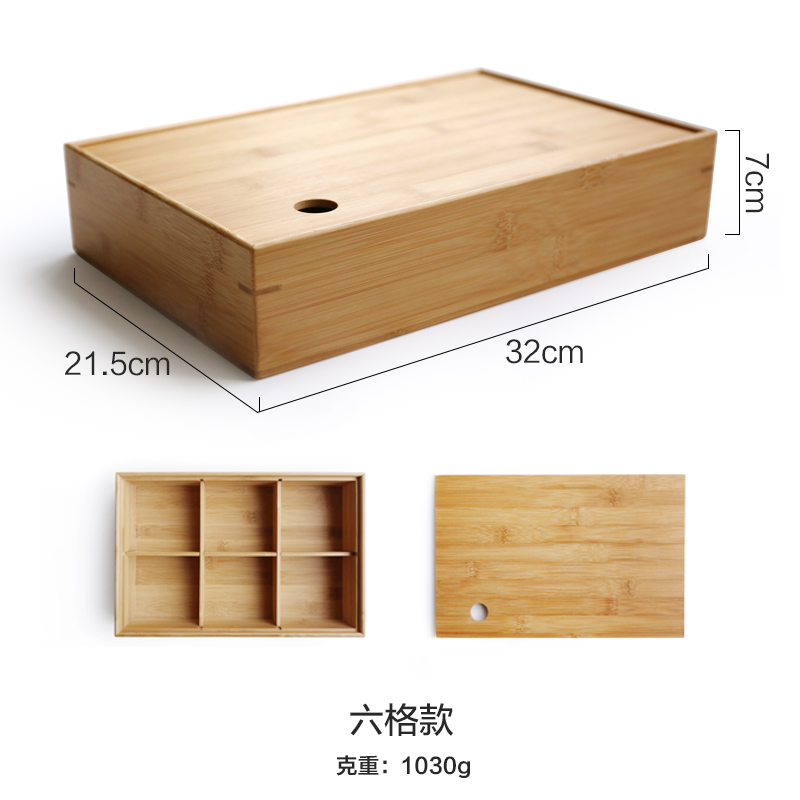 Buy Meya Home 6 Compartment Bamboo Kitchen Expandable Drawer