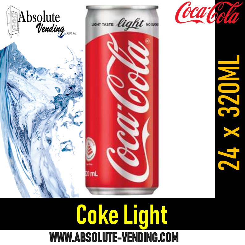 Buy COKE Light (Can) 320ml X 24 on ezbuy SG