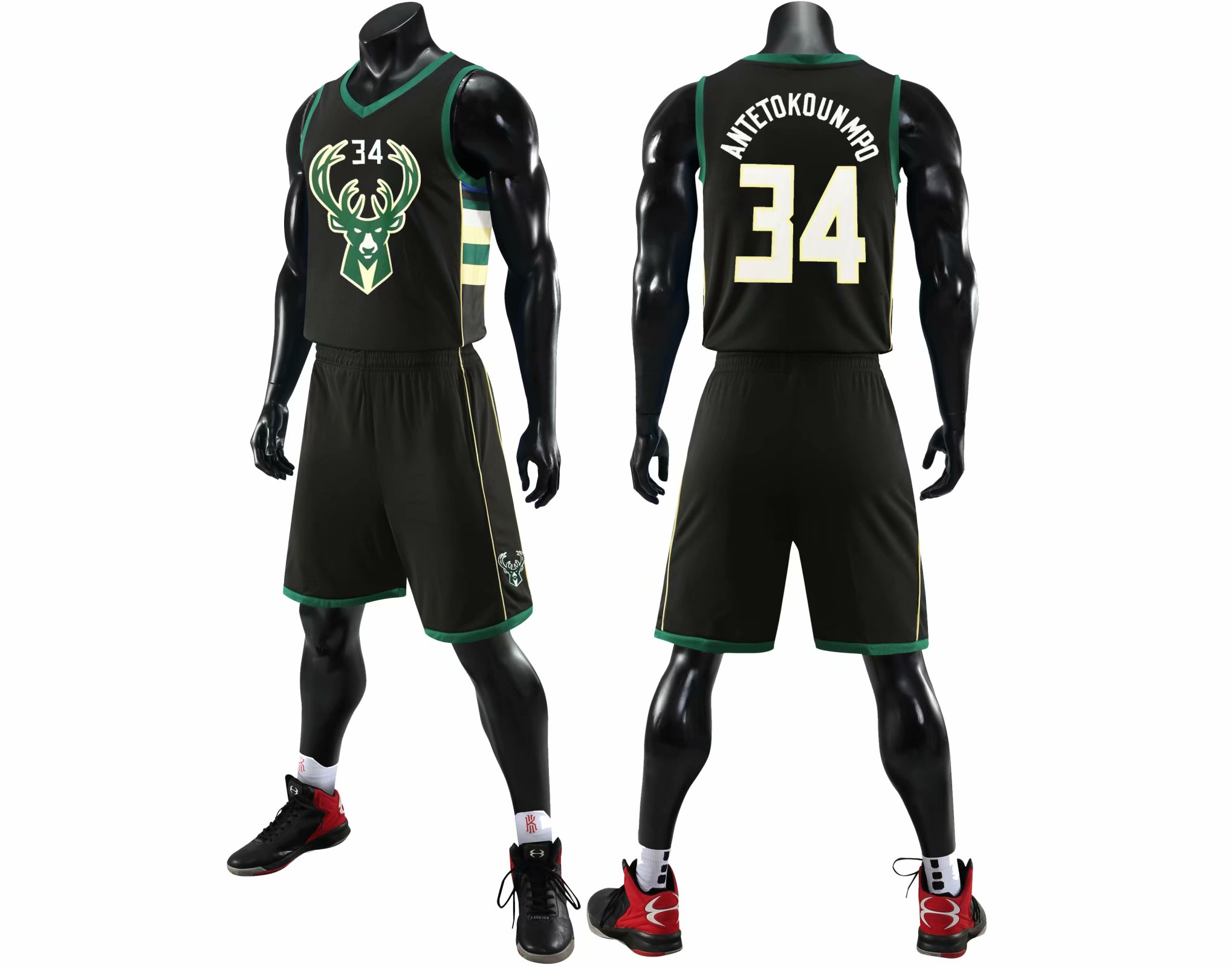 bucks black uniform