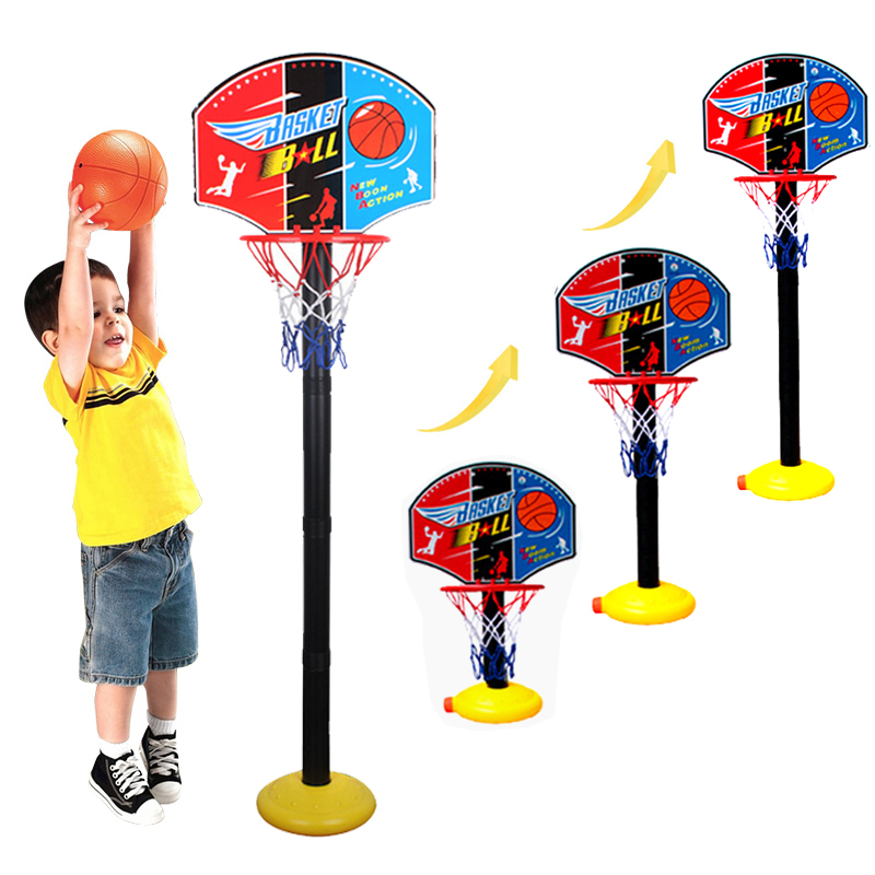 Buy Children Miniature Basketball Hoops Set Stands Adjujstable with