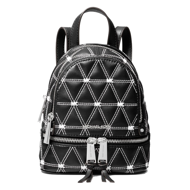 michael kors rhea mini backpack black