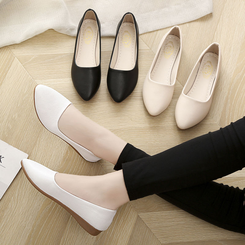 comfortable pointed toe flats