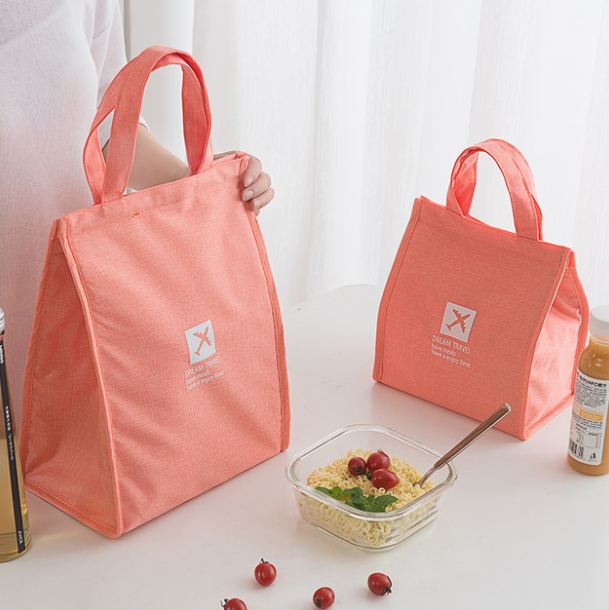 Buy DreamerHouse Portable bento Bag simple fashion hundred waterproof ...