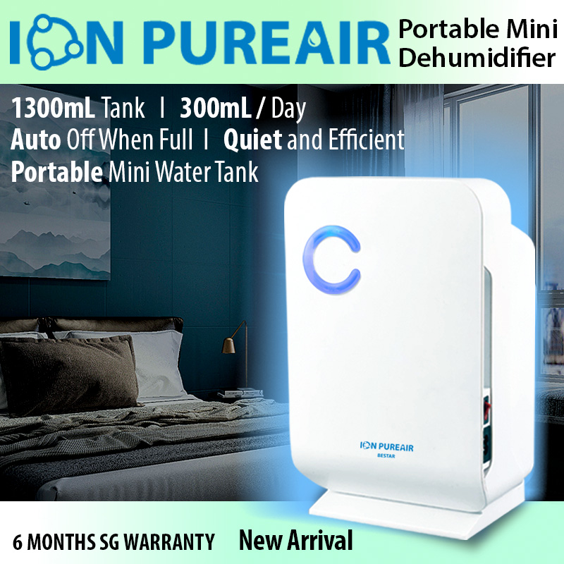 Buy SG Seller Dehumidifier ION PUREAIR D50 Air Purifier Dehumidifier 1300mL Tank 300mL Day on ezbuy SG