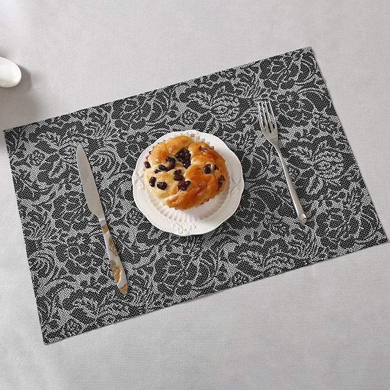 Buy MEYA HOME 4 Pack Placemat, Fashion European Style PVC Placemat Non