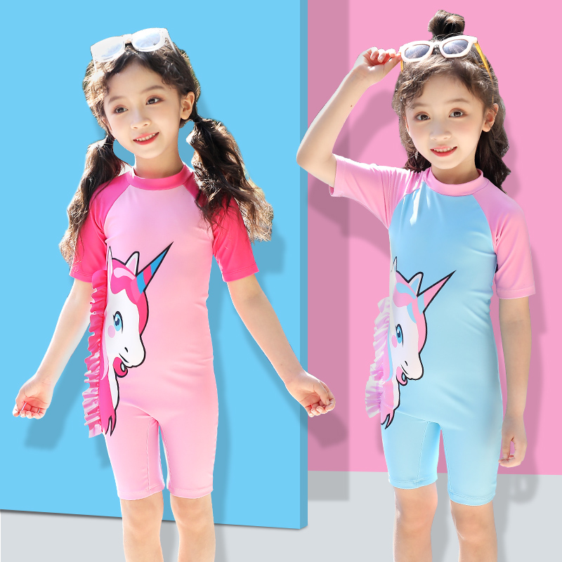 long sleeve children's swimwear