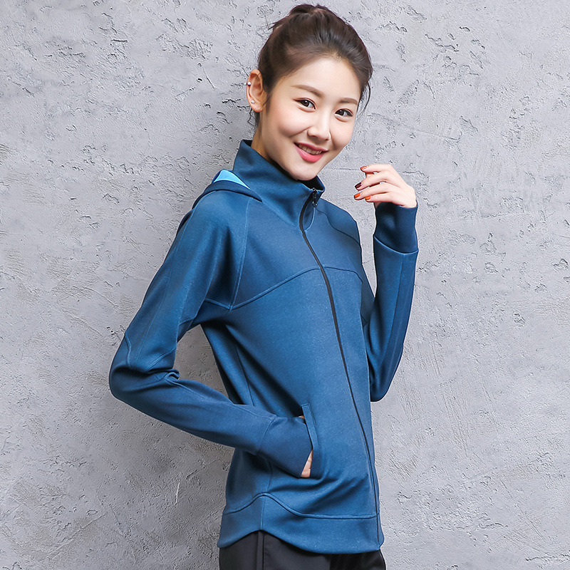 Buy Autumn and winter new sports jacket women casual loose thin pure ...