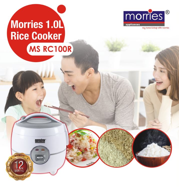 Buy Morries 1.0L Rice Cooker MS-RC100R on ezbuy MY