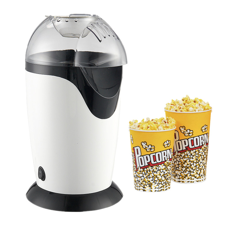 Mini DIY Popcorn Machine 220V Portable Hot Air Popcorn Popper