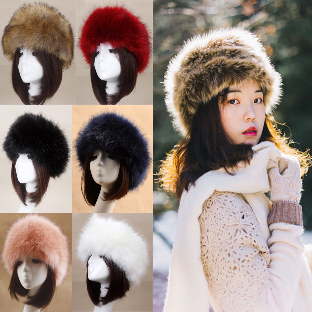 winter fluffy hats