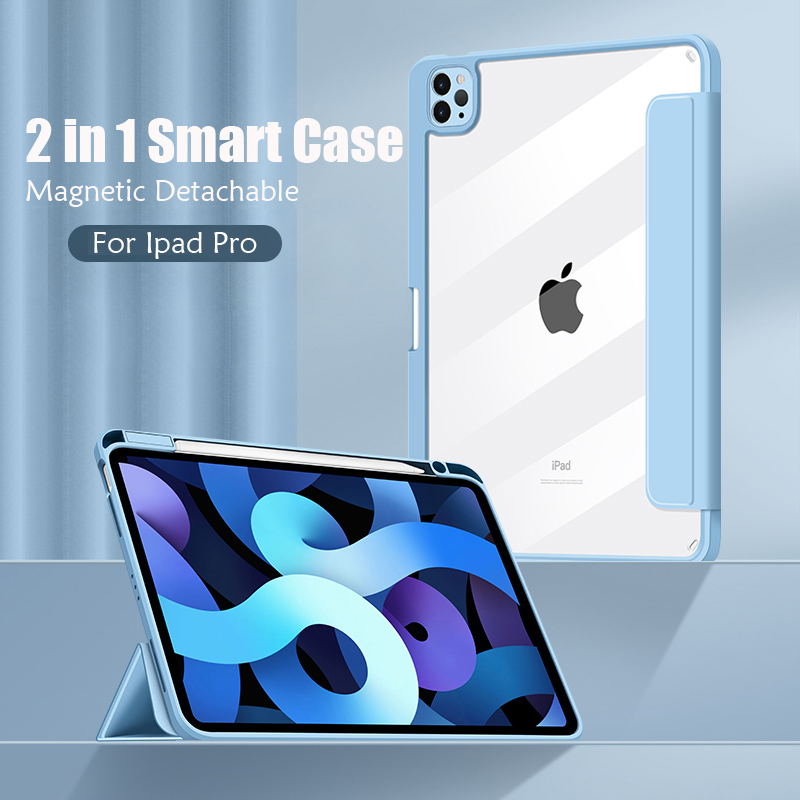 Buy iPad Air 4 2022 Detachable Case for Flip Smart Case With
