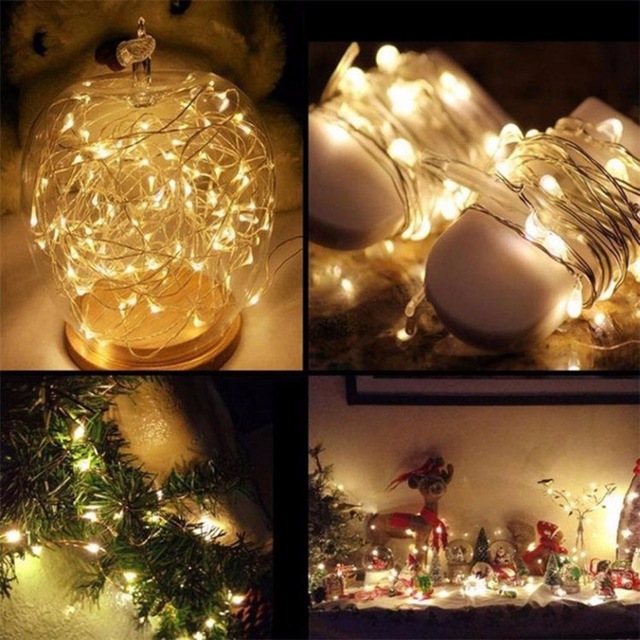 Details about   Christmas LED Fairy String Lights ▪ Tree Ornaments Wedding Party Decoration 