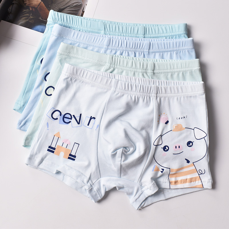 Buy Boys and girls cotton underpants children's cartoon boylegs and ...