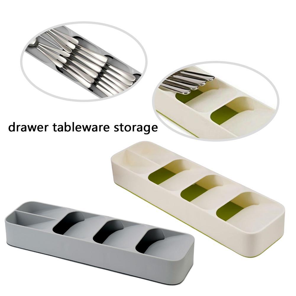 Buy Kitchen Drawer Organizer Tray Spoon Cutlery Separation Finishing ...