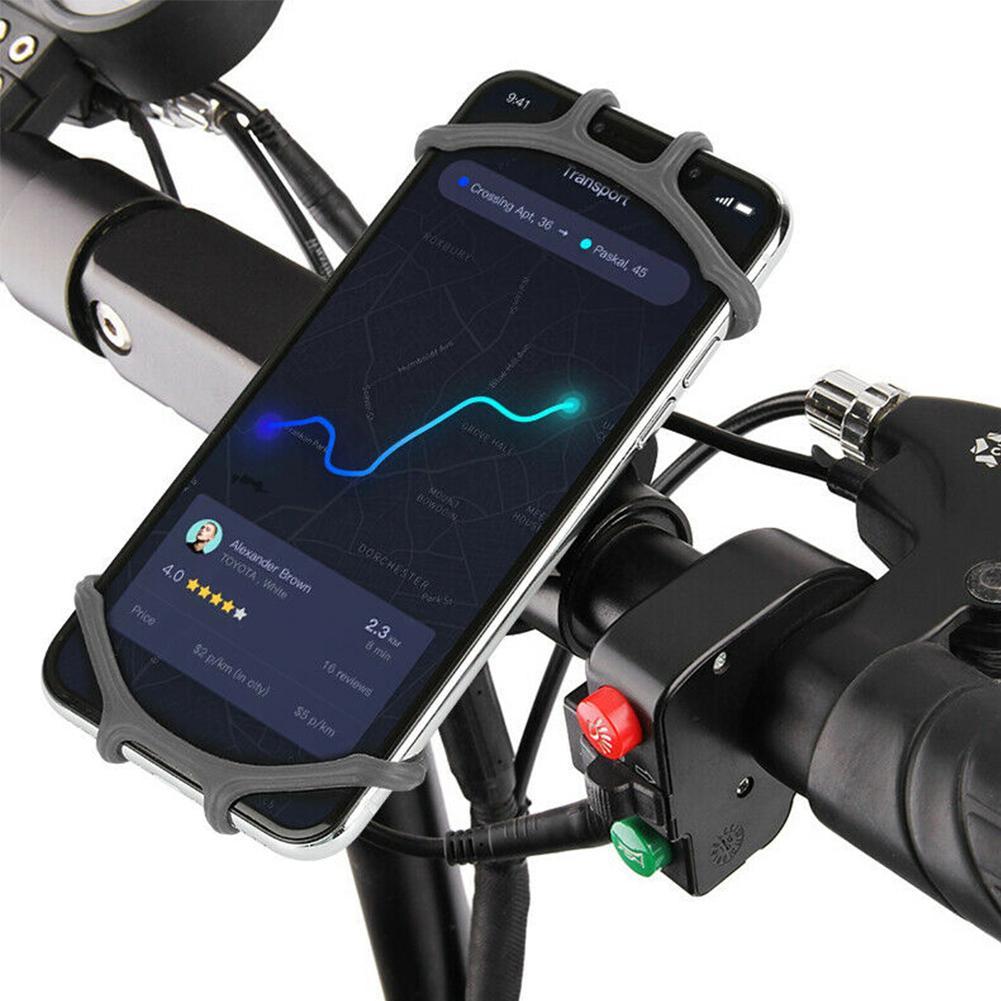 phone holder for bicycle handlebars