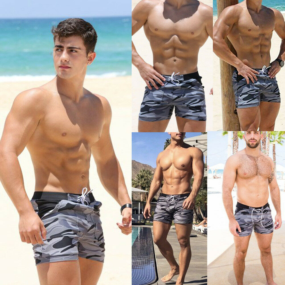 Buy Cool Mens Summer Swim Wear Board Shorts Male Swim Shorts Swimwear