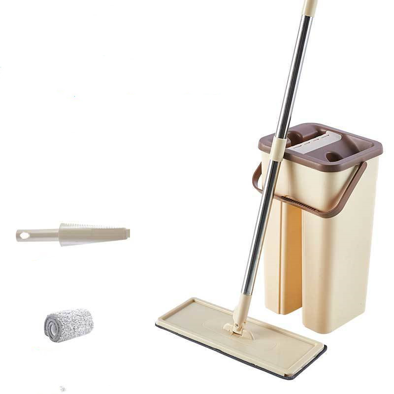 Buy Lazy Thickened Floor Mop Washing Floor SingleSide Mop on ezbuy SG