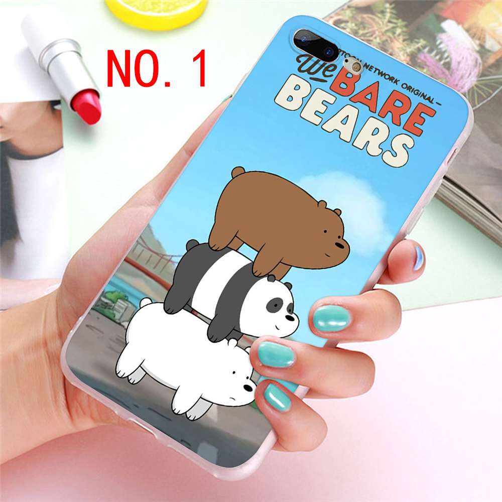 Buy Cartoon Iphone Case Cute Bear We BARE BEARS Pattern Phone Case for