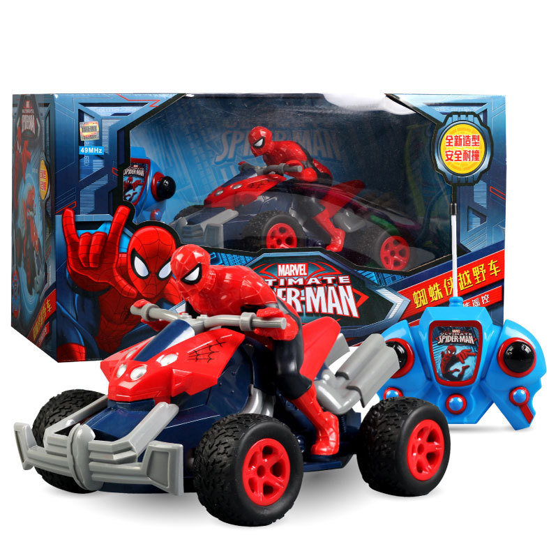 Buy Disney genuine authorized SpiderMan climbing offroad electric remote control car fall