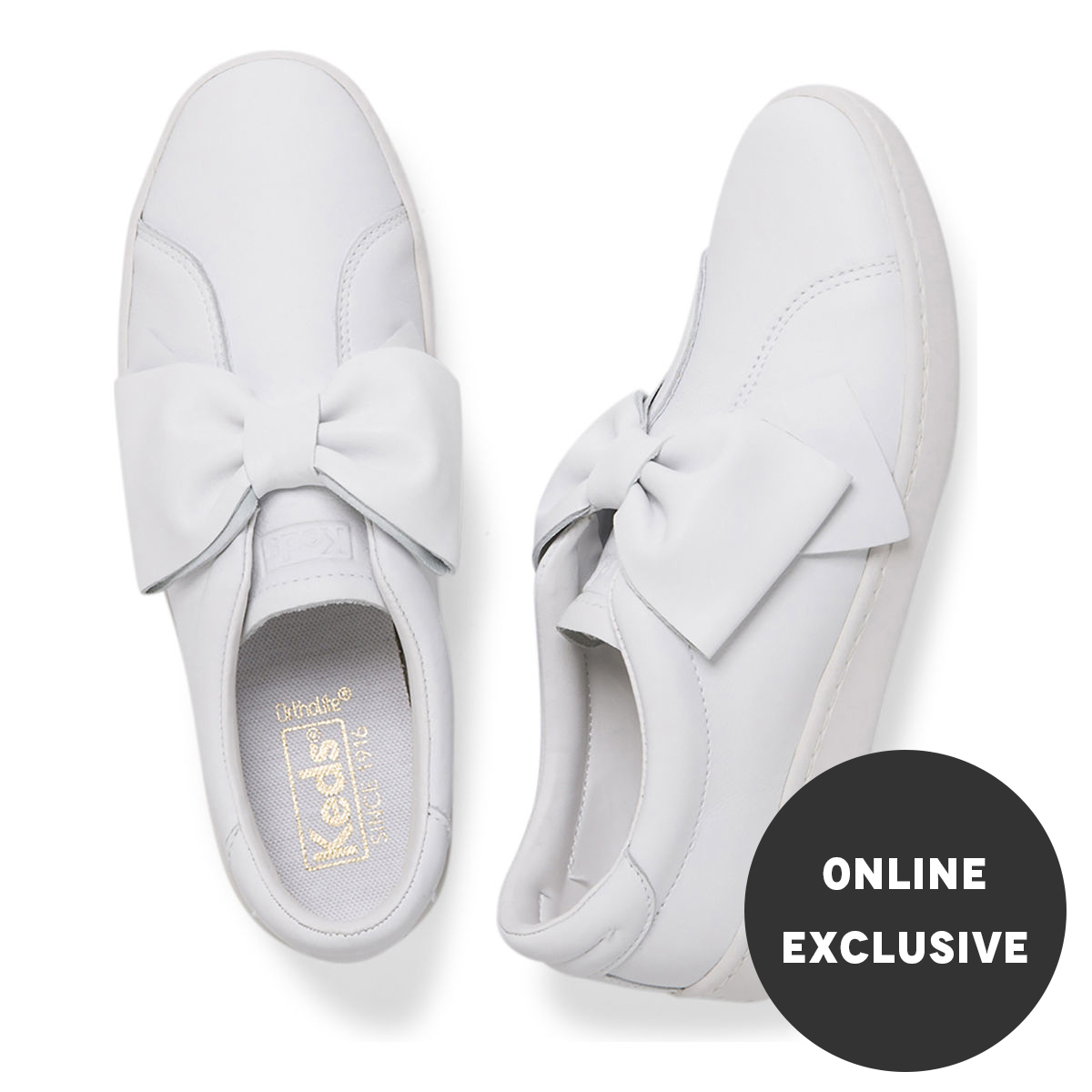 keds ace bow leather