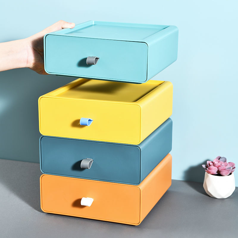 Buy Drawerstyle storage box storage box small box office desk rack finishing dormitory