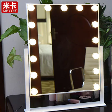 Dressing Mirror Makeup Square, Vanity Dressing Table Mirror With Lights