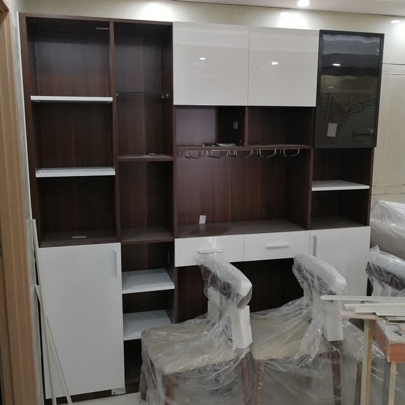 Buy Full House Furniture Custom Wardrobe Red Cotton Bookcase
