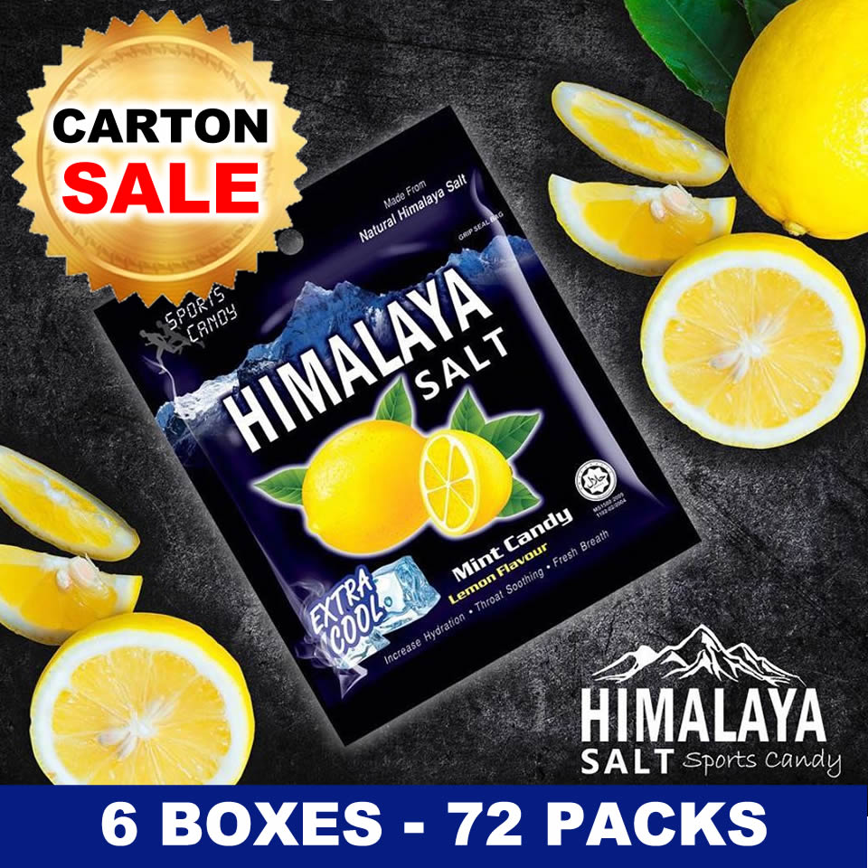 Buy 100 genuine himalaya salt candy wholesale carton 6 boxes 72