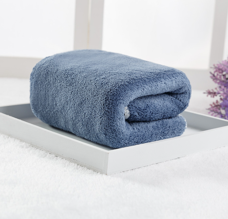 Buy Microfibre Towel Hotel Towel custommade Doublesided Coral Velvet