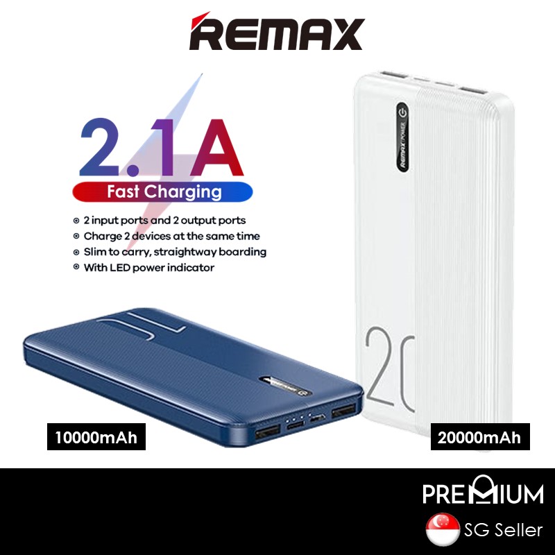 Buy REMAX RPP-166 / RPP-296 2 USB Lango Series / Landon Series 20000mAh ...