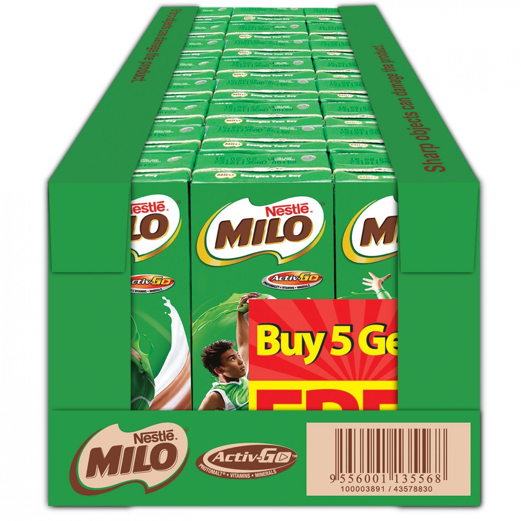 Buy [Carton Sale 24 x 200ml] Nestle Milo Chocolate Malt UHT Packet