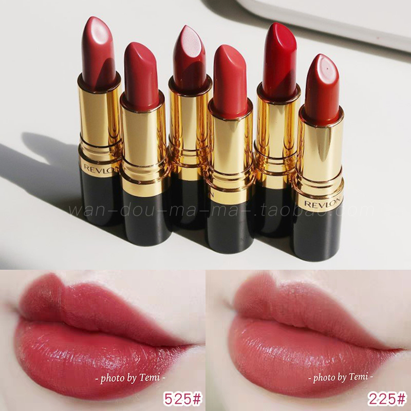 Buy American Revlon Lummed Black Tube Lipstick 225 Bean Sand Color 325 445 830 Long Lasting Moisturizing Moisturizing On Ezbuy Sg