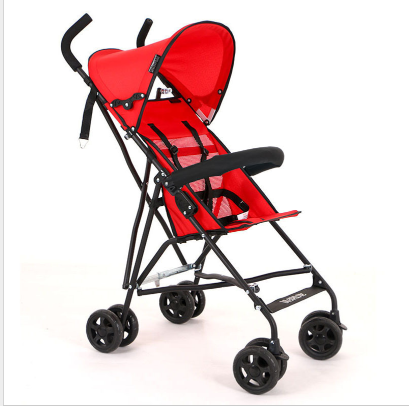 Buy baby stroller light folding umbrella car can sit can lie ultra