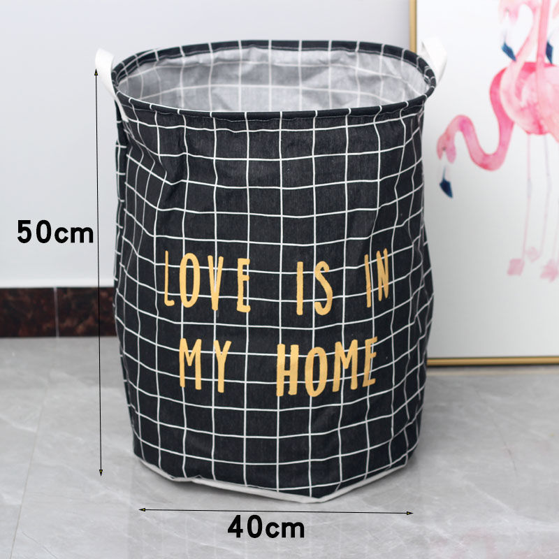 Buy Household dirty clothing basket folding oversized toys storage