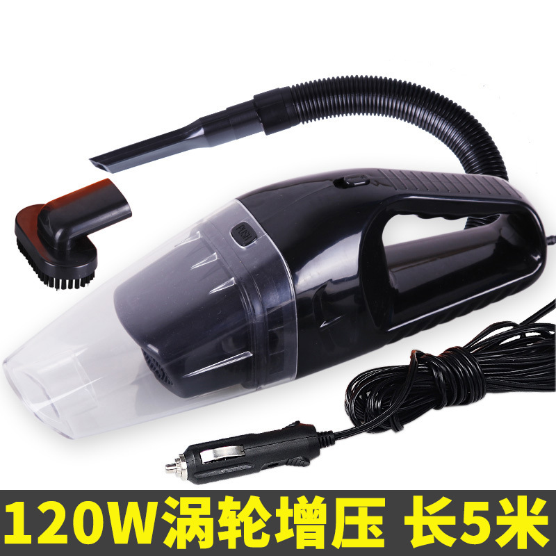 Buy Automotive turbocharged vacuum cleaner dry and wet dualuse large