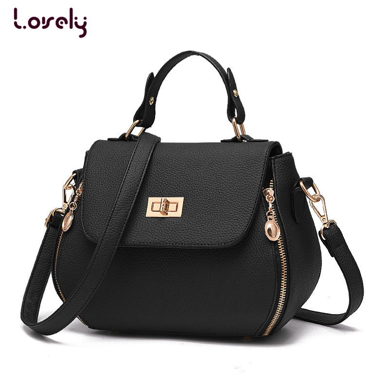 Buy Lovely25 Women Bag Casual Women Leather Handbags Female Medium Women Shoulder Bags Famous