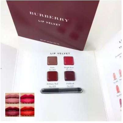 Burberry lip velvet clearance 407