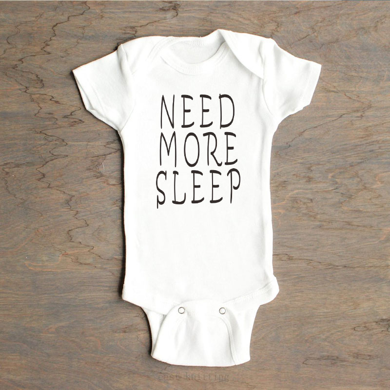 Buy Need More Sleep Onesie,Baby Bodysuit ,Baby Shirt on ezbuy SG