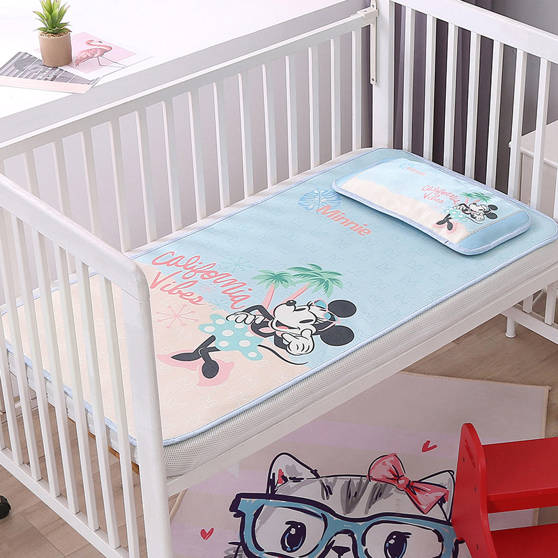 Buy Disney crib cold mat ice baby soft mat baby cold mat summer