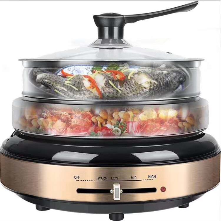 Buy Multipurpose use Korean electric hot pot electric steaming pan