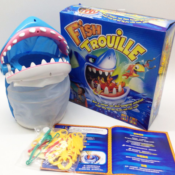 shark fishing toy